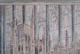 Large Architectural Pen & Ink Drawing Of A Cathedral, Dated 1908 - Harrington Antiques