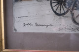 Ludwig Michalek (1859 - 1942) - Goethe's Reisewagen. Etching. 1911. - Harrington Antiques