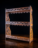 Mahogany Fretwork Wall Shelf, c.1880 - Harrington Antiques