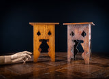Near Pair Of Liberty & Co Oak Plinth Stands, c.1900 - Harrington Antiques