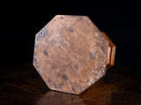 Octagonal Country House Oak Pillar Post Box, c.1900 - Harrington Antiques