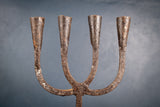 Pair Of Scandinavian Wrought Iron Candle Holders, c.1800 - Harrington Antiques