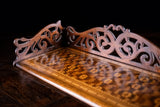 Rosewood & Tunbridgeware Folding Book Stand, c.1860 - Harrington Antiques