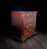 Small George III Mahogany Chest of Drawers - Harrington Antiques