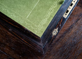 Victorian Coromandel Writing Slope With Bramah Lock - Harrington Antiques