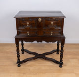 17th Century Oak Bible Box On Later Stand - Harrington Antiques