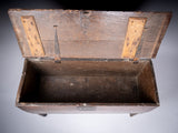 17th Century Oak Six Plank Coffer - Harrington Antiques