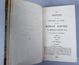 1807 The History Of The Decline & Fall Of The Roman Empire by Edward Gibbon - 12 Vol. - Harrington Antiques