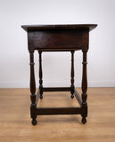 18th Century English Oak Side Table - Harrington Antiques