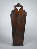 18th Century George III Mahogany Candle Box. - Harrington Antiques