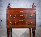 18th Century Mahogany Cabinet On Stand - Harrington Antiques