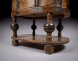 18th Century Swedish Bentwood Pine & Iron Strong Box - Harrington Antiques