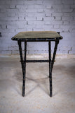 19th Century Ebonised & Gilt Faux Bamboo Folding Table By William Whiteley, London. - Harrington Antiques