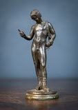 19th Century Grand Tour Narcissus Bronze - Harrington Antiques
