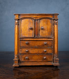 19th Century Miniature Cupboard Apprentice Piece - Harrington Antiques