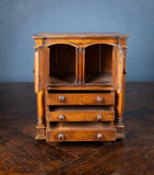 19th Century Miniature Cupboard Apprentice Piece - Harrington Antiques