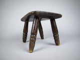 19th Century Oak Rectangular Milking / Dairy Stool - Harrington Antiques