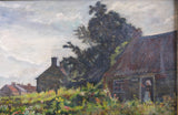 19th Century 'The Village Of Kilburn' (Lancashire) by Emily M. Prowde. Oil On Canvas. - Harrington Antiques