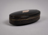 19th Century Tortoiseshell & Gilt Metal 'Leaf' Snuff Box. - Harrington Antiques