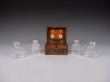 19th Century Tunbridge Ware 'Perspective Cube' Scent Bottle Box - Harrington Antiques