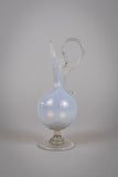19th Century Venetian Revivalist Hand Blown Opalescent Glass Ewer, c.1890 - Harrington Antiques