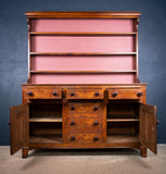 19th Century Welsh Oak Dresser & Rack - Harrington Antiques