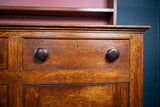 19th Century Welsh Oak Dresser & Rack - Harrington Antiques