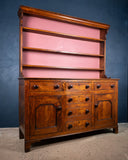 19th Century Welsh Oak Dresser & Rack - Harrington Antiques