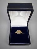 9 Carat Gold Signet Ring by Henry Griffith & Sons, Birmingham, 1944 - Harrington Antiques
