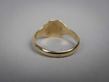 9 Carat Gold Signet Ring by Henry Griffith & Sons, Birmingham, 1944 - Harrington Antiques