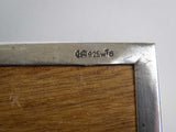 .925 Silver Cigarette Box by Wilhem Binder, c.1961. Military Inscription. - Harrington Antiques