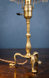 Art Nouveau Jewelled Brass Pullman's Carriage Lamp - Harrington Antiques