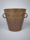 Arts & Crafts Copper Bucket With Loop Handles & Removable Base, c.1900. - Harrington Antiques