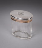 Asprey & Co Silver Dressing Table Pot, London, 1910. - Harrington Antiques