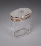 Asprey & Co Silver Dressing Table Pot, London, 1910. - Harrington Antiques