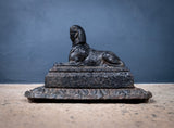 Cast Iron Egyptian Revival Sphinx Boot Scraper by Archibald Kenrick & Sons, c.1820 - Harrington Antiques