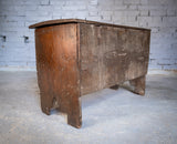Charles II 17th Century Six Plank Oak Coffer / Chest, c.1650 - Harrington Antiques