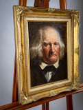 Circle of John Linnell (1792-1882) - Portrait Of A Gentleman. Oil On Canvas. - Harrington Antiques