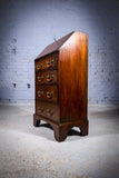 Diminutive George III Mahogany Bureau - Harrington Antiques
