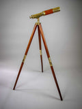 Dolland of London 'Day Or Night' Brass & Mahogany Telescope With Tripod, c.1850. - Harrington Antiques