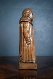 Early 20th Century Carved Oak Robed Monk - Harrington Antiques