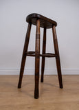 Early 20th Century Elm Country Stool - Harrington Antiques