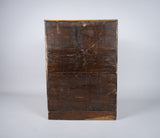 Early 20th Century Glazed Pine Collector's Cabinet. - Harrington Antiques