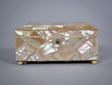 Early 20th Century Mother Of Pearl Casket / Box, c.1900. - Harrington Antiques