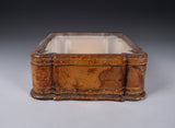 Early 20th Century Tooled Leather Table Top Display Box - Harrington Antiques