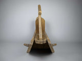 Early Victorian Folk Art Wooden Rocking Horse / Rocking Horse Chair - Harrington Antiques