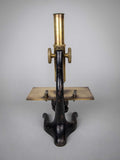 Ernest Leitz Wetzlar Brass Monocular Microscope, c.1913. (Serial No. 163721) - Harrington Antiques