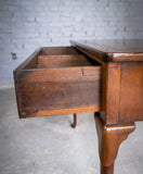 Fine George III Mahogany Single Drawer Side Table. - Harrington Antiques