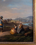 Follower Of Philips Wouwerman (1619-1668) - A Military Camp - 18th Century, Oil On Canvas. - Harrington Antiques