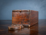 Georgian Elm Candle Box - Harrington Antiques
